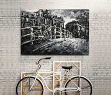 Schilderij reguliersgracht
